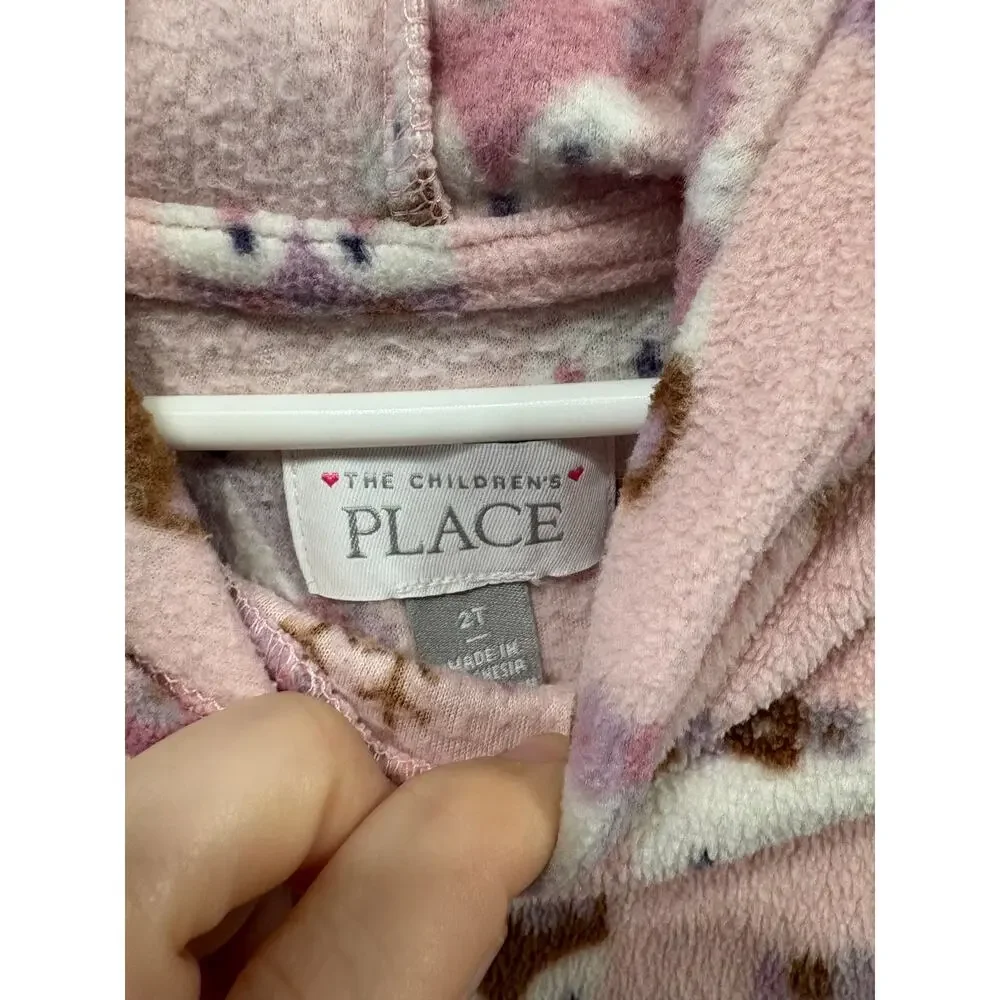 Pink Microfleece Pullover - The Children's Place - 2T